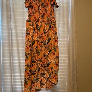 Off the shoulder dress